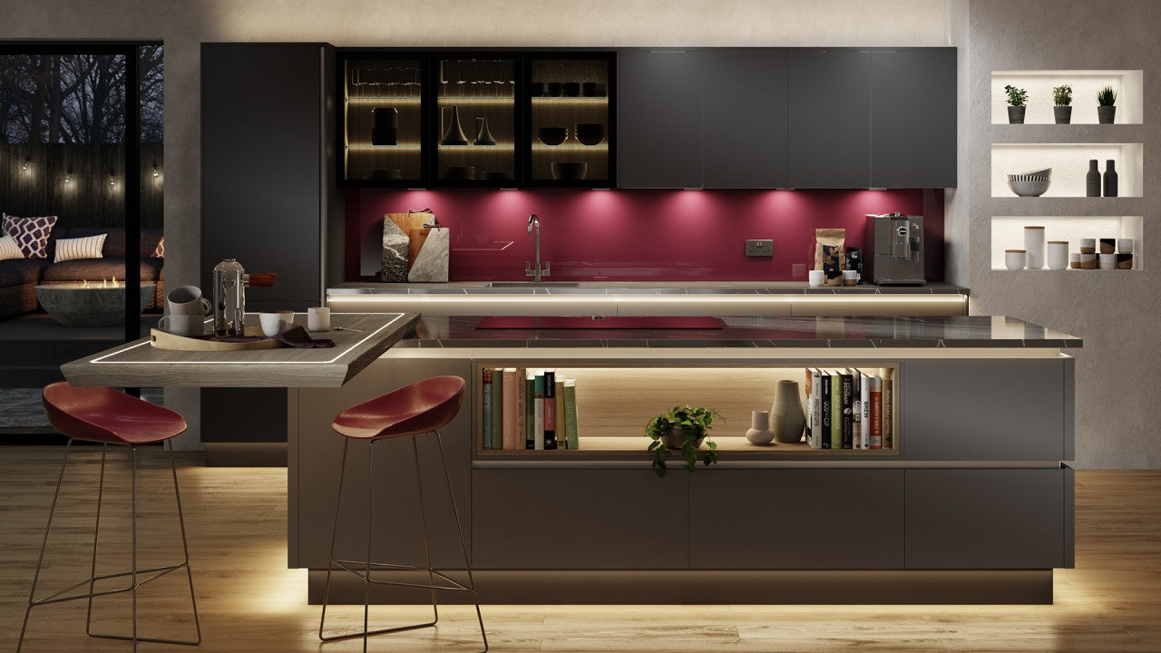 Integrated Lighting Solutions by Sensio: Elevating Kitchen Design and Enhancing Woodwork